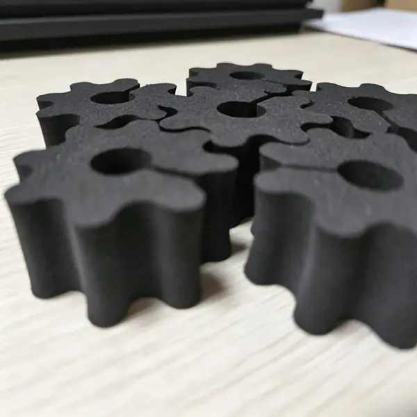 Shock absorbing foam pad