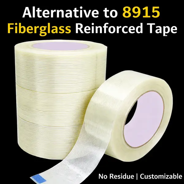 High strength glass fiber grid tape