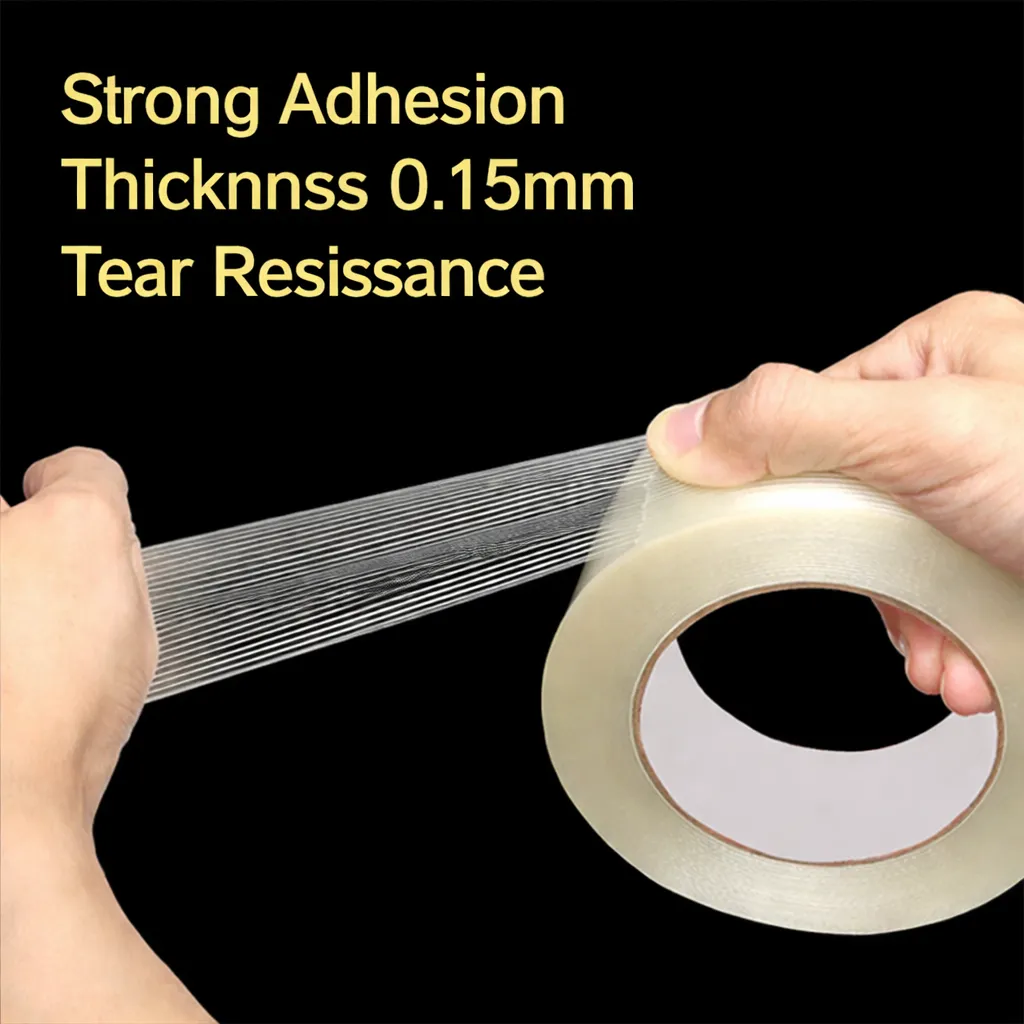 High strength glass fiber grid tape