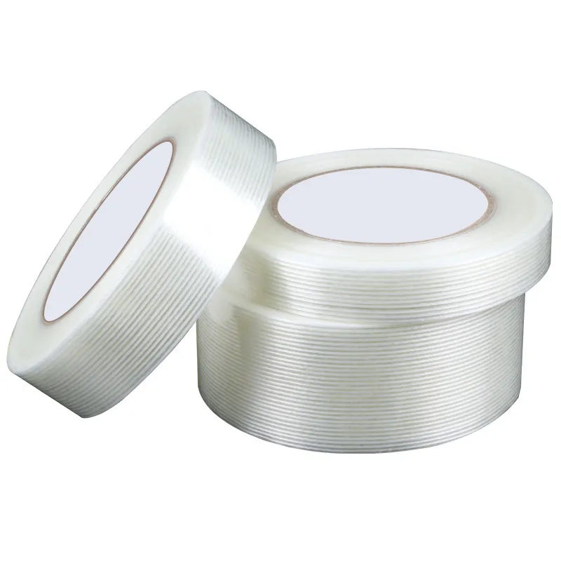 High strength glass fiber grid tape