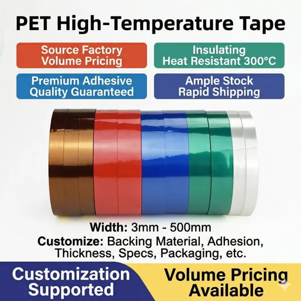 PET high-temperature insulation tape