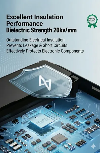 Waterproof silicone thermal potting compound for electronic component protection